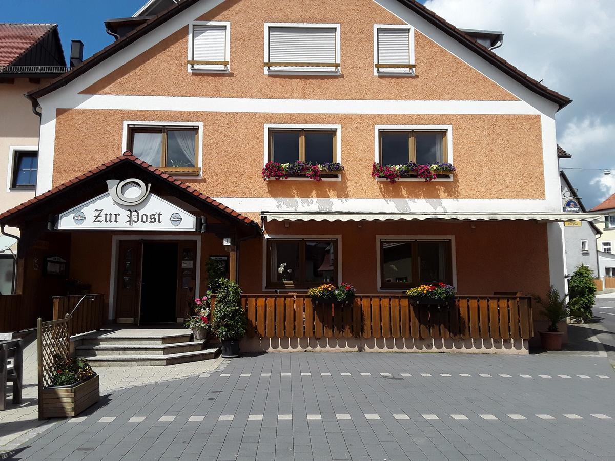 Landgasthof "Zur Post" Koenigstein (Bavaria) Exterior foto